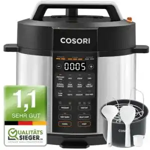 Multikocher cosori schnellkochtopf 9 in 1 mit 14 funktionen 57 l