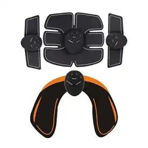 Muskelstimulator lilove 8 pcs set bauchmuskeltrainer ems