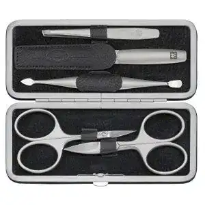 Nagelscheren set zwilling manikuere und pedikuere etui yakleder