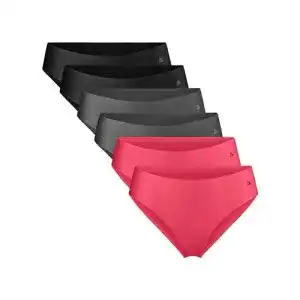 Nahtlose slips danish endurance sports bikini 6 pack s multicolor