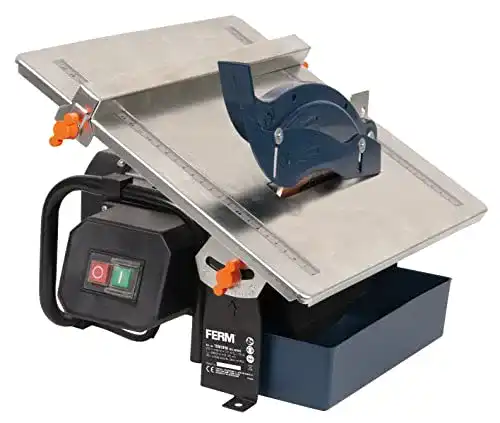 Nass-Fliesenschneider FERM TCM1010 mit 600W und 180mm Diamantscheibe