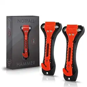 Notfallhammer heldenwerk fuers auto 2er set