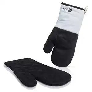 Ofenhandschuhe heynna 1 paar topflappen aus 100 baumwolle