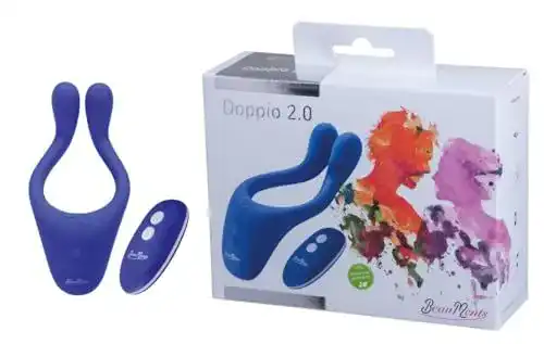 Paarvibrator Doppio 2.0 mit kabelloser Fernbedienung