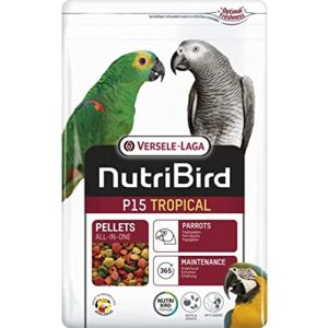 Papageienfutter Versele-Laga Erhaltungsfutter Nutribird P15 - papageienfutter versele laga erhaltungsfutter nutribird p15