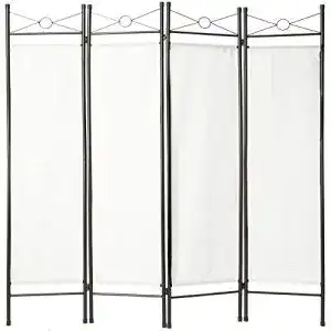 Paravent tectake 4tlg raumteiler trennwand spanische wand