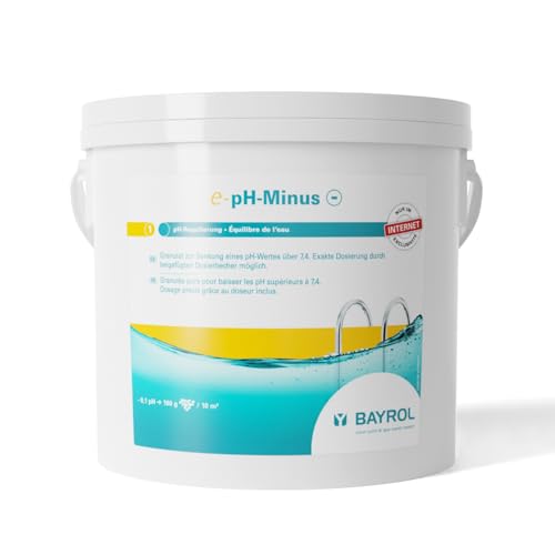 pH-Minus Bayrol e- Granulat 6 kg, senkt schnell & effektiv