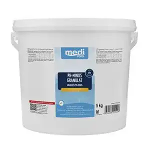Ph minus medipool schwimmbadpflege granulat 5 kg