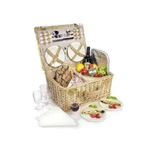 Picknickkorb saenger saenger fehmarn 25 teiliges set fuer 4