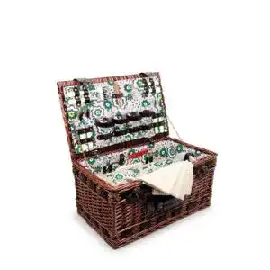 Picknickkorb small foot deluxe weidenkorb fuer kinder aus holz