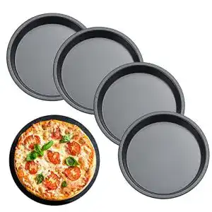 Pizzablech anthyta 4 stuecke pie tin pizzaform rund o15cm