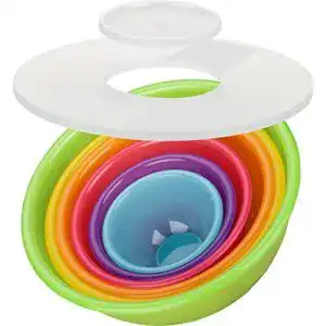 Plastikschuessel kigima schuesselset regenbogen 8 teilig