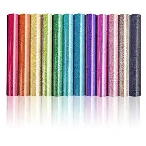 Plotterfolie jodimitty 12 pack vinylfolie plotter textil 25x30cm