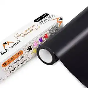 Plotterfolie ma maark vinylfolie plotter schwarz matt 30x305cm