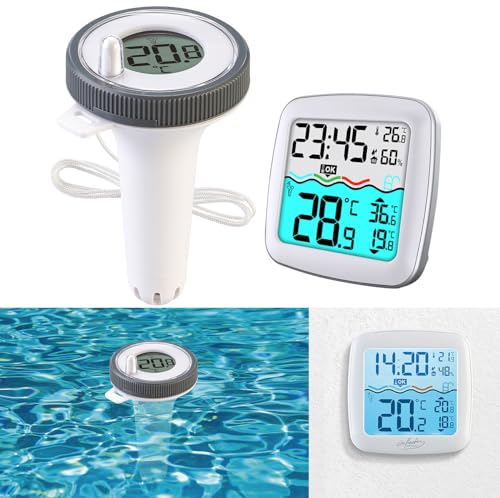 Poolthermometer Funk infactory Pool Funkthermometer: Digitales