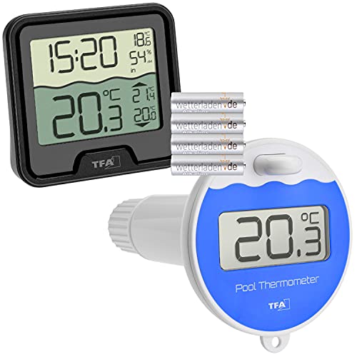 Poolthermometer Funk TFA Dostmann Marbella 30.3066