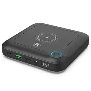Powerbank feintech plg02400 laptop 60w pd usb c und dc