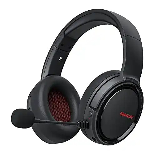 Binnune Bluetooth Gaming Headset für PS4 Kabelloses Headset