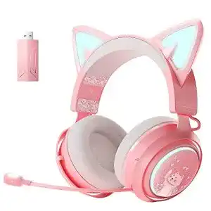 Ps4 bluetooth headset somic cat ear kopfhoerer 2 4ghz wireless