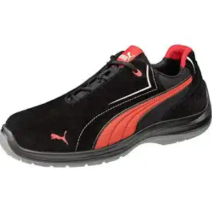 Puma sicherheitsschuhe puma safety touring black suede low