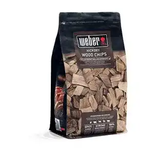 Raeucherchips weber 700g packung hickory holz fuer rind