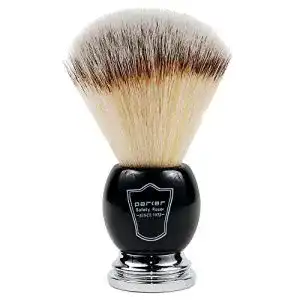 Rasierpinsel vegan parker safety razor deluxe synthetic silvertip
