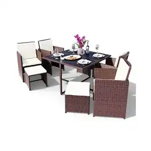 Rattanmoebel swing harmonie sitzgruppe garten outdoor
