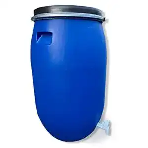 Regentonne agrohit 220 l weithalsfass aus kunststoff