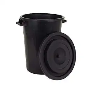 Regentonne spetebo universaltonne 100 liter mit deckel schwarz
