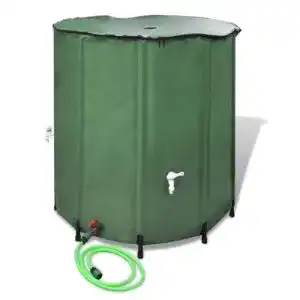 Regentonne vidaxl wasserspeicher wassertank 250l klappbar