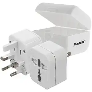 Reiseadapter impulsfoto travel adapter universal 3 teilig