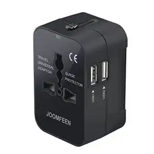 Reiseadapter joomfeen reisestecker weltweit fuer 224 laender