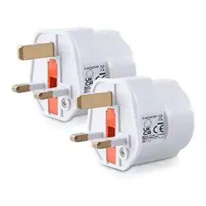 Reiseadapter kwmobile 2x steckdosenadapter england