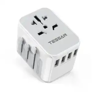 Reiseadapter tessan weltweit universal steckdosenadapter