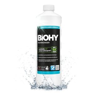 Rohrreiniger BIOHY (1l Flasche) EXTRA STARK Flüssiger - rohrreiniger biohy 1l flasche extra stark fluessiger