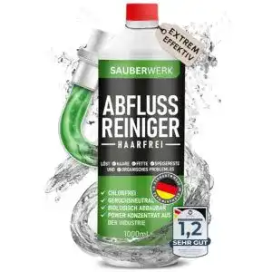 Rohrreiniger sauberwerk abflussreiniger haarfrei 1l profi