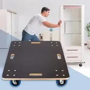 Rollbrett ecd germany transportroller 60 x 80 cm bis 800 kg