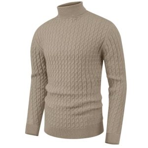 Rollkragenpullover Herren Hisir Klassischer Pullover Warmer