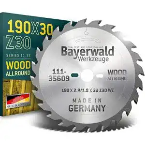 Saegeblatt 190x30 qualitaet aus deutschland bayerwald werkzeuge
