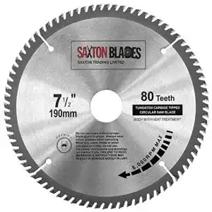Saegeblatt 190x30 saxton tct19080t tct kreissaegeblatt fuer bosch