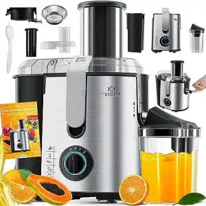 Saftpresse kesser entsafter fuer obst und gemuese aus edelstahl