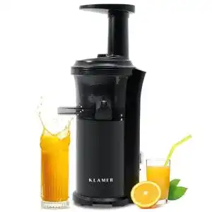 Saftpresse klamer slow juicer gemuese und obst entsafter
