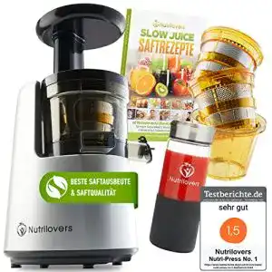 Saftpresse nutrilovers nutri press no 1 slow juicer