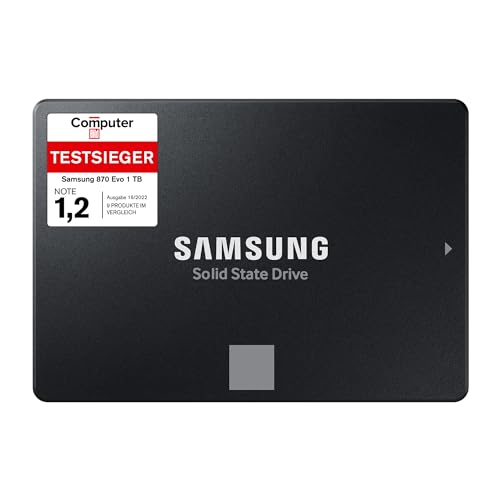 Samsung-SSD Samsung 870 EVO SATA III 2,5 Zoll SSD, 1 TB