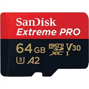 Sandisk micro sd sandisk 64 gb extreme pro microsdxc karte