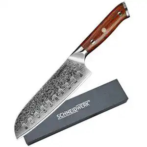 Santoku damastmesser schneidwerk santoku messer damastmesser