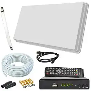 Sat anlage netshop 25 set selfsat h30d1 flachantenne single