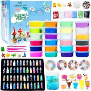 Schleim set kiddosland diy slime fluffy kit 24 farben schleim kit