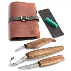 Schnitzwerkzeug beavercraft deluxe s13x holzschnitzmesser set