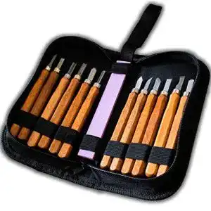 Schnitzwerkzeug grkjgytech holz set 12 tlg holz schnitzmesser